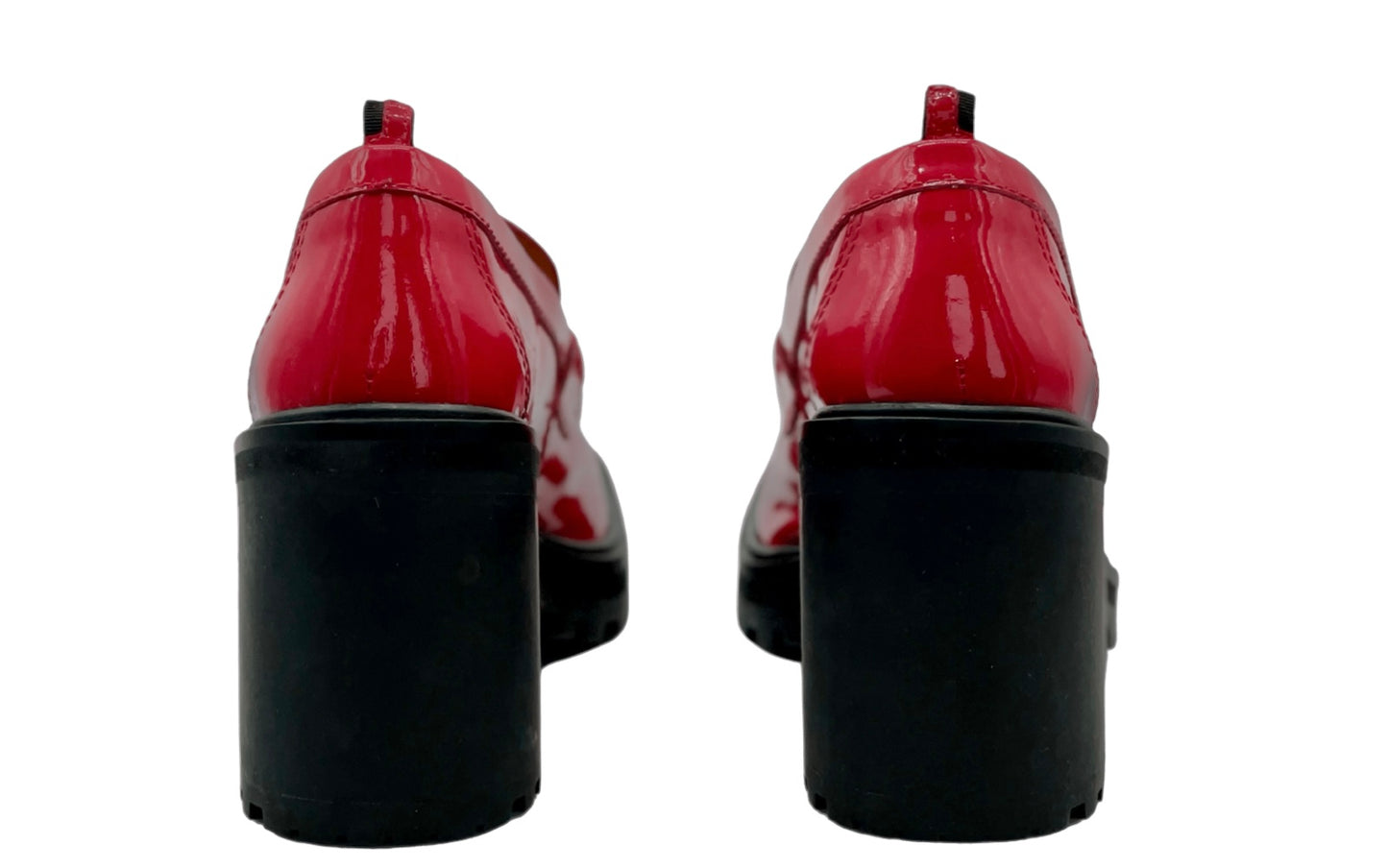 dr LIZA loafer pump - RUBY RED PATENT