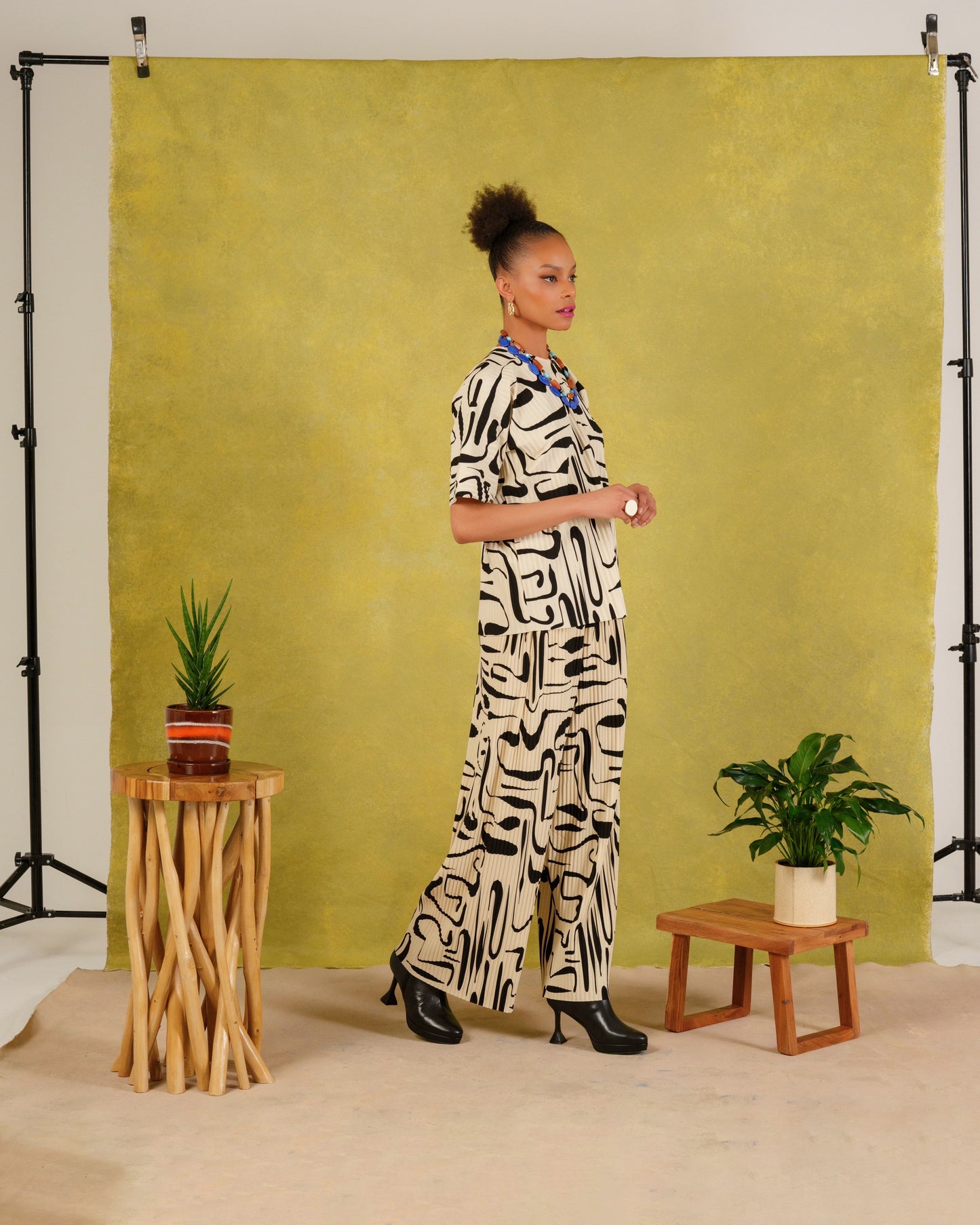 dr LIZA Ngozi bootie - BLACK