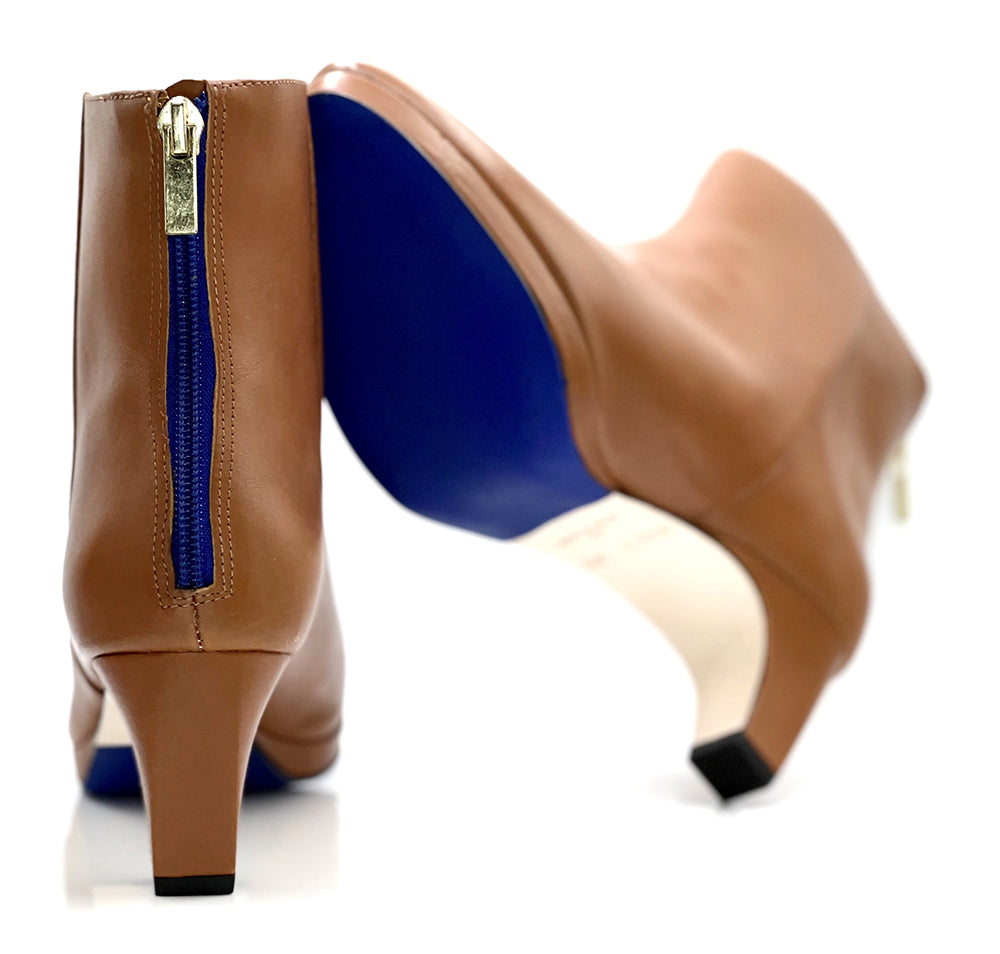 dr LIZA bootie - CARAMELO