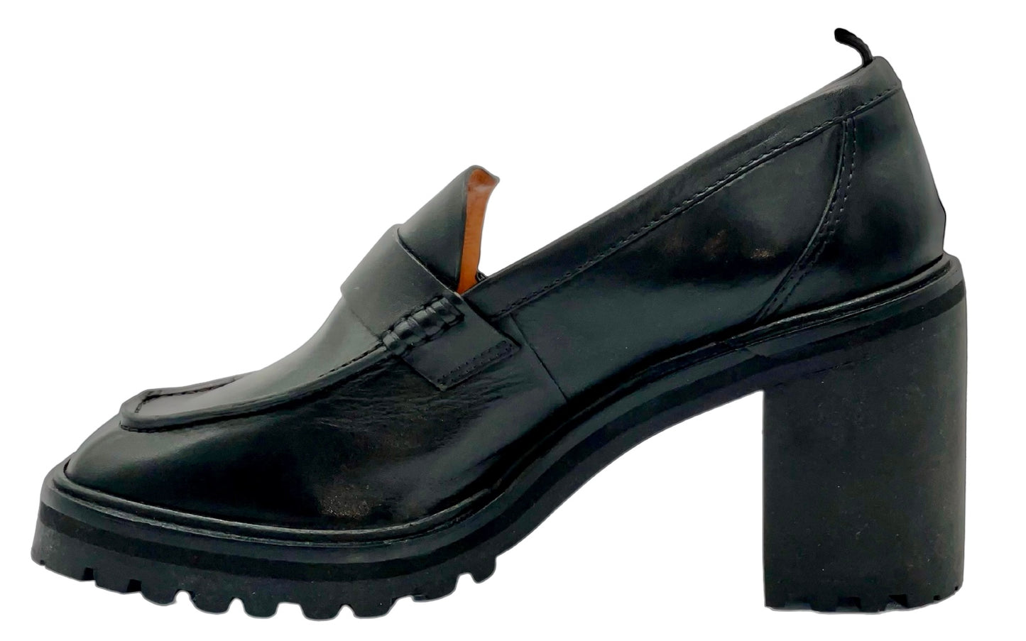 dr LIZA loafer pump - BLACK