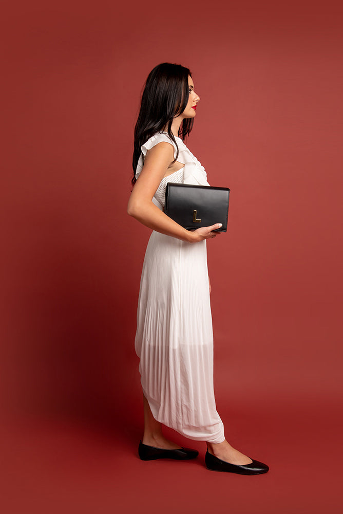 dr LIZA flat - BLACK