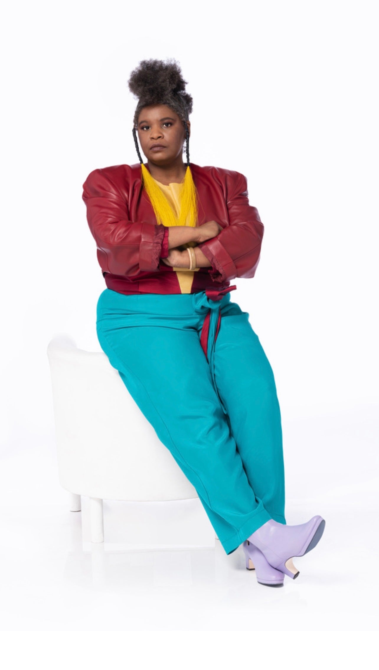 dr LIZA bootie - LAVENDER