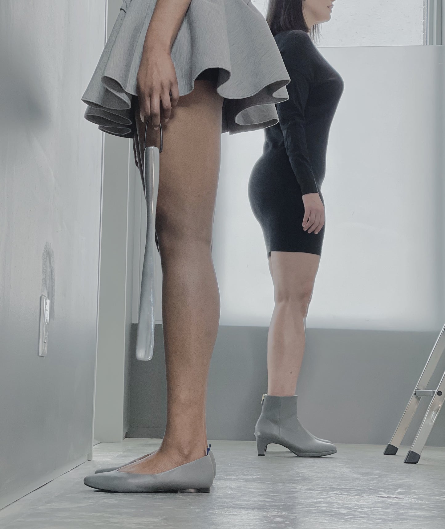 dr LIZA bootie - CHARCOAL