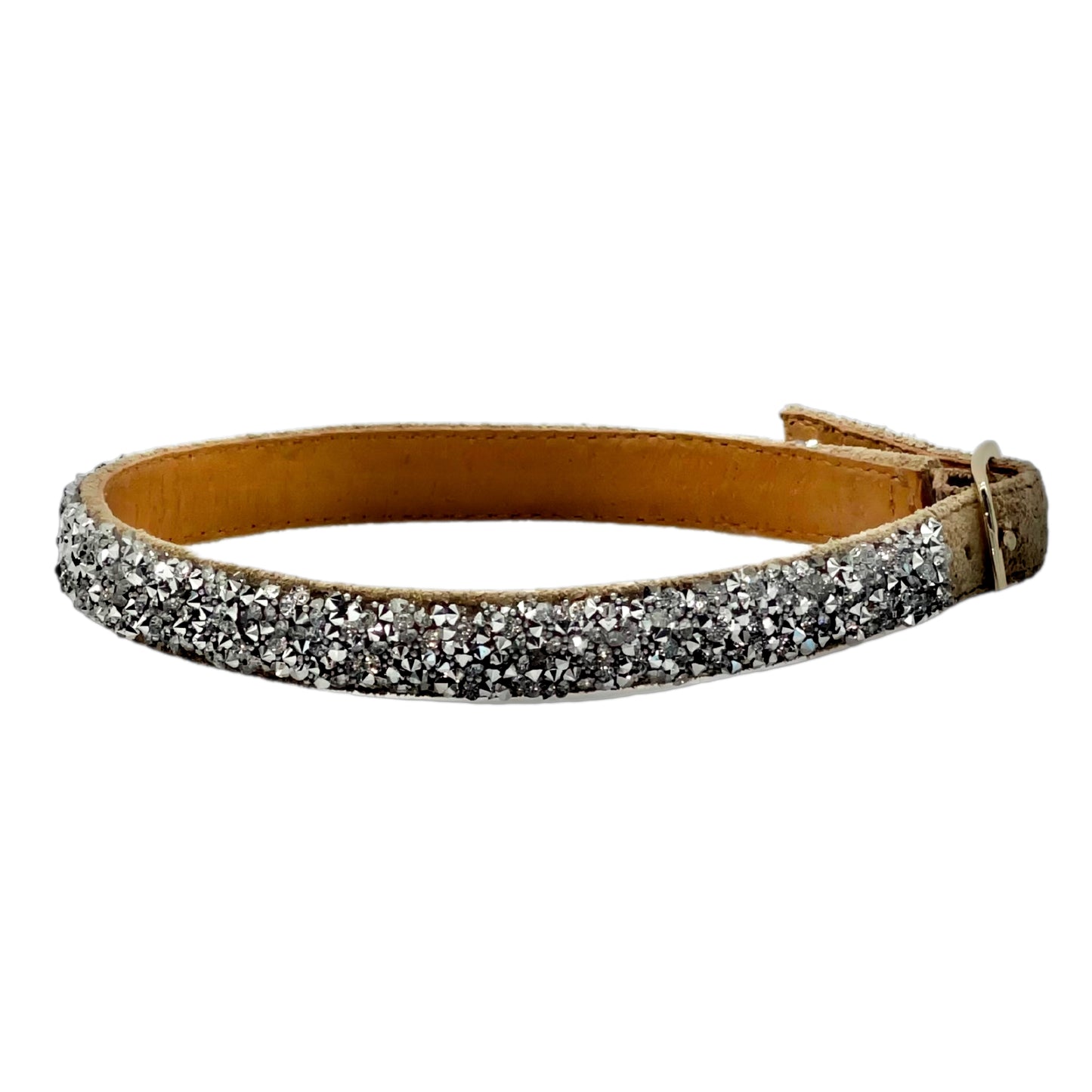 dr LIZA ankle strap - SPARKLE